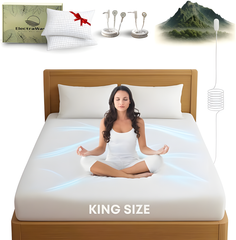 ELECTRAWAVE Premium Grounding Queen Flat Sheet