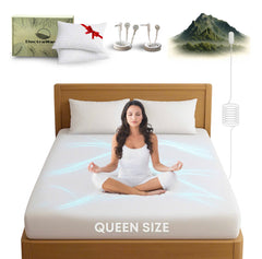 ELECTRAWAVE Premium Grounding Queen Flat Sheet